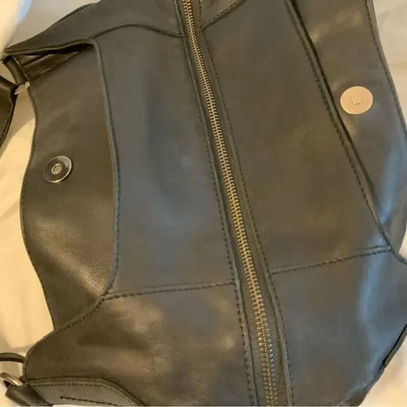 The Sak Salinas Triple Compartment Hobo by The Sak Collective Black